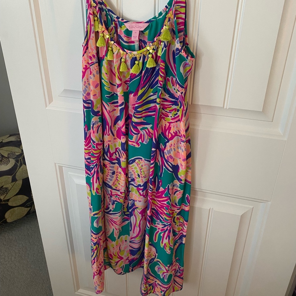 Lilly Pulitzer spaghetti strap dress- Size M